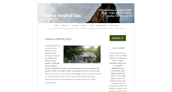 Desktop Screenshot of animalhospitaleast.com
